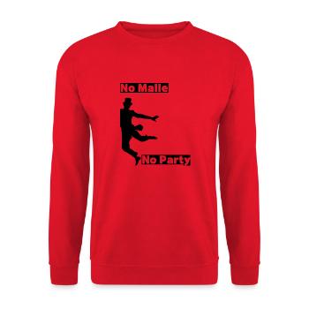 Mallorca Closing - Party Time auf Malle! - Unisex Pullover - Rot - Vorne - Alina (178cm) & Michal (187cm)