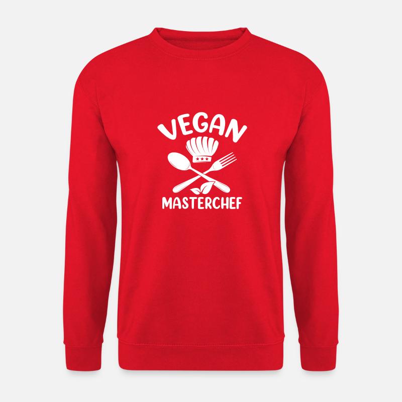 Vegan Masterchef - Unisex Sweatshirt - red
