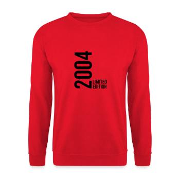 2004 Limited Edition - Unisex Pullover - Rot - Vorne - Alina (178cm) & Michal (187cm)