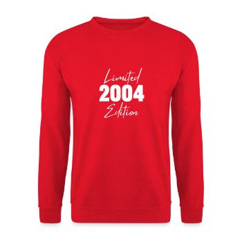 2004 Limited Edition - Unisex Pullover - Rot - Vorne - Alina (178cm) & Michal (187cm)