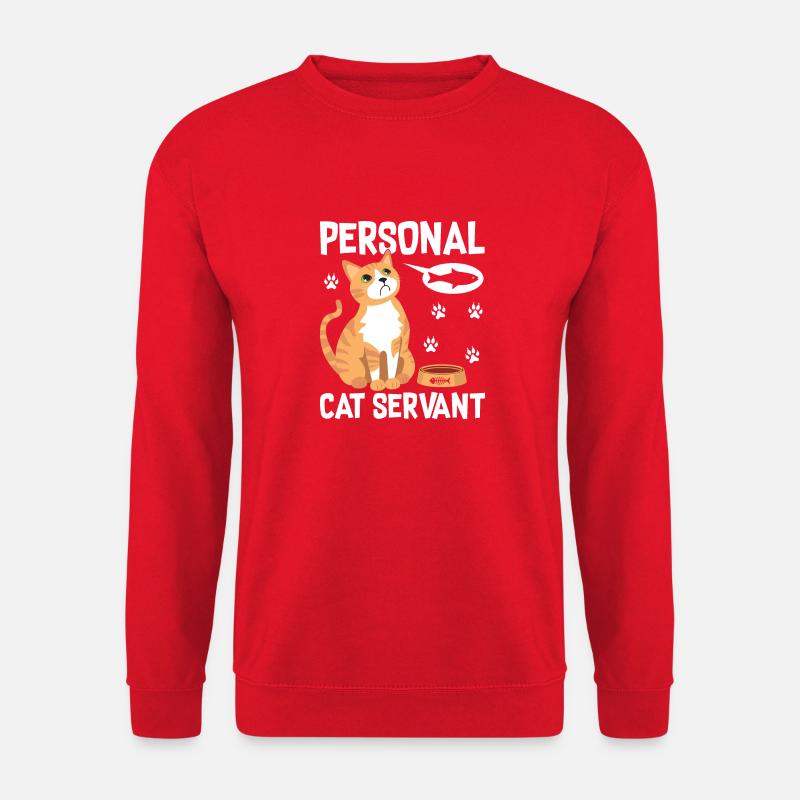 Lustiges persönliches - Unisex Pullover - Rot