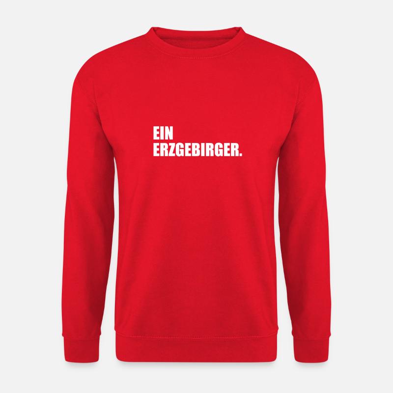 Ein Erzgebirger Original - Unisex Pullover - Rot