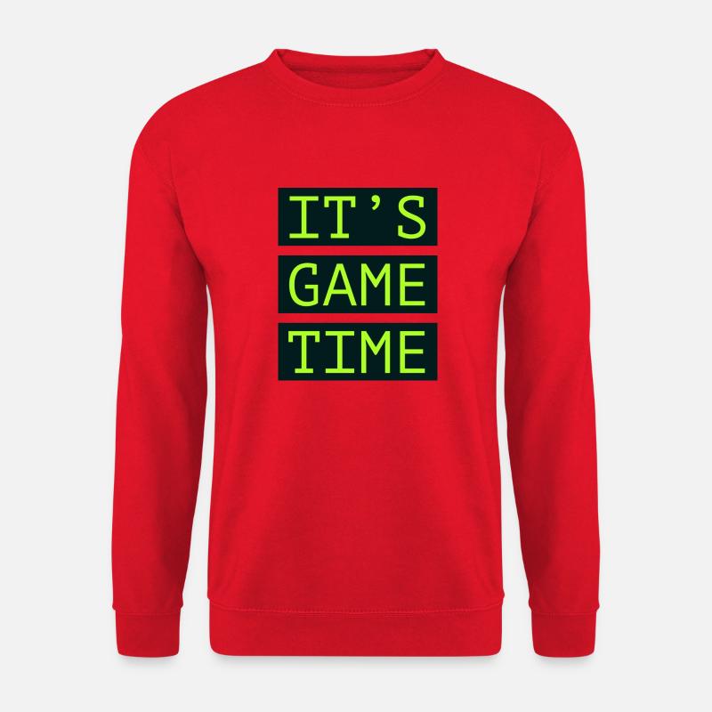 It's Game Time - Unisex Pullover - Rot
