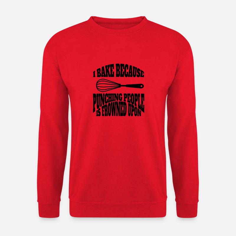 Baker Confectionery Bakery Baking Confectioner - Unisex Sweatshirt - red
