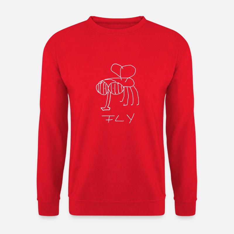 Fly - Unisex Sweatshirt - red
