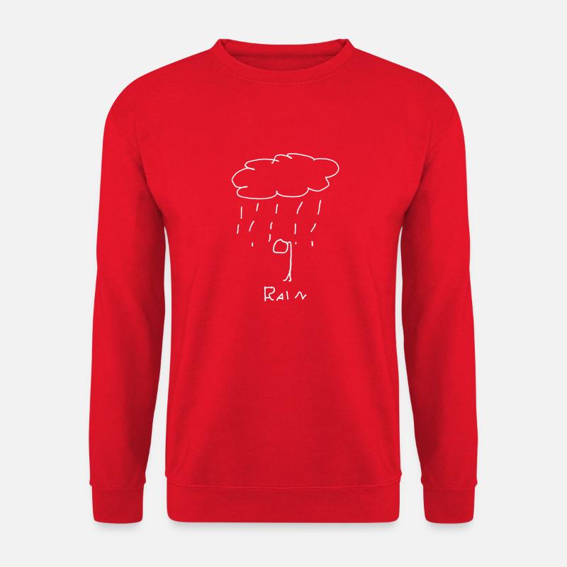 Rain - Unisex Sweatshirt - red
