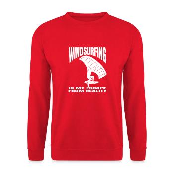 Planche à voile Kitesurf Kitesurfer Kitesurfer - Sweat-shirt Unisexe - rouge - Devant - Alina (178cm) & Michal (187cm)
