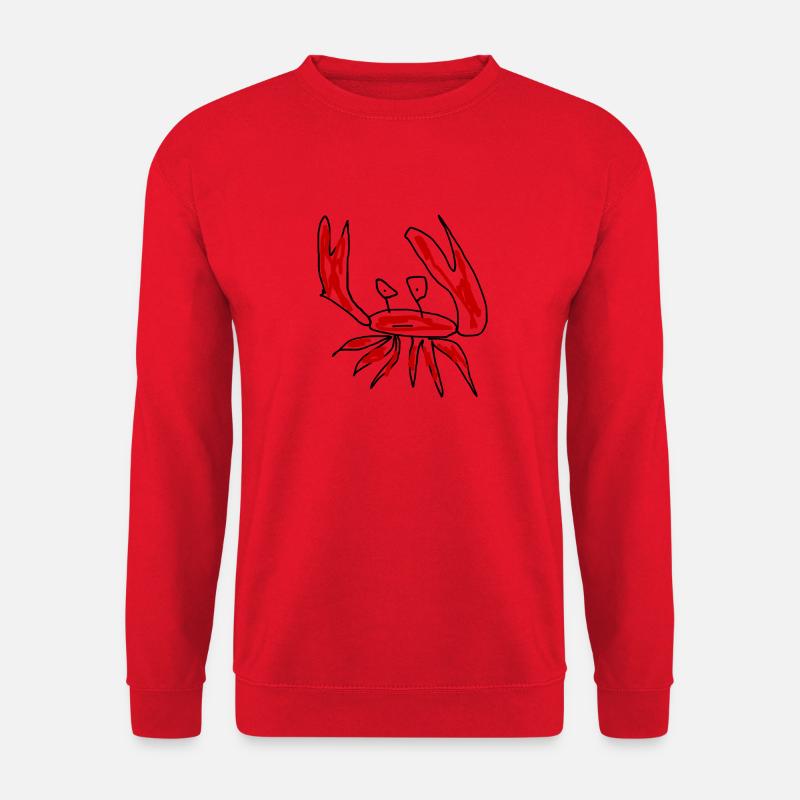 Crayfish Crustaceans - Unisex Sweatshirt - red