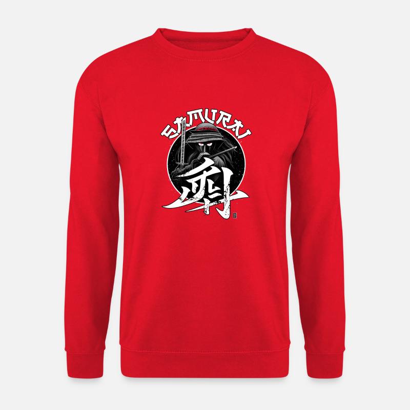 Samurai - Sweat-shirt Unisexe - rouge