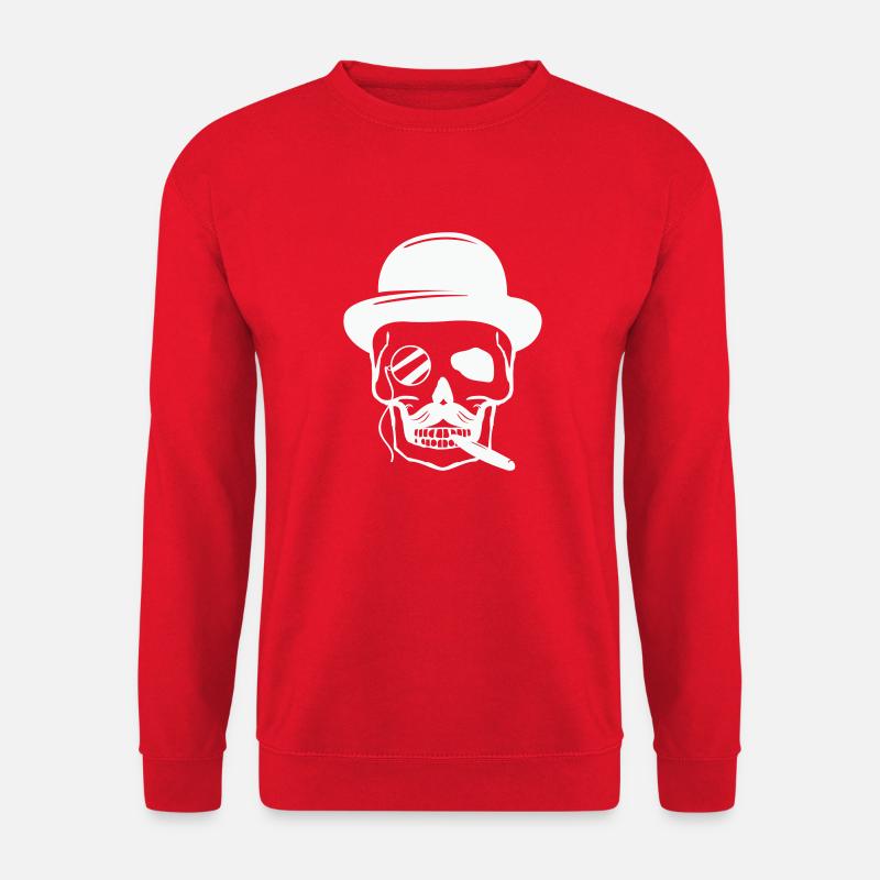 skull sir - Unisex Pullover - Rot