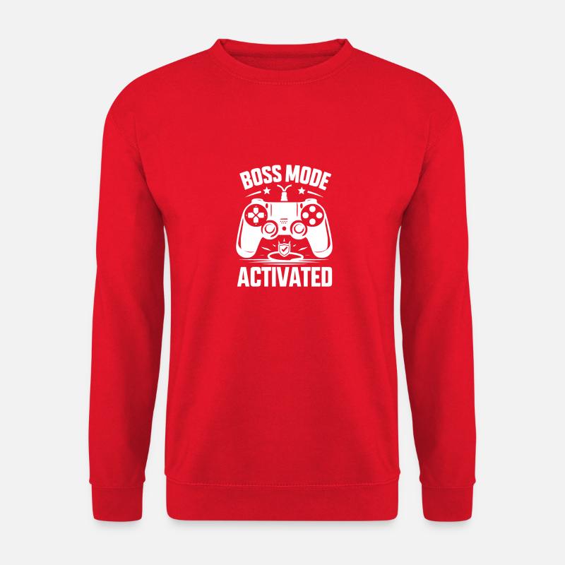 Mode Bos activé - Sweat-shirt Unisexe - rouge