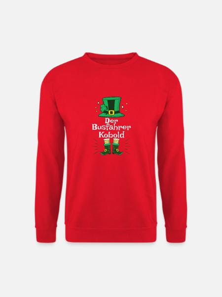 Dieses Design bringt Festtagsfreude auf jede - Unisex Pullover - Rot