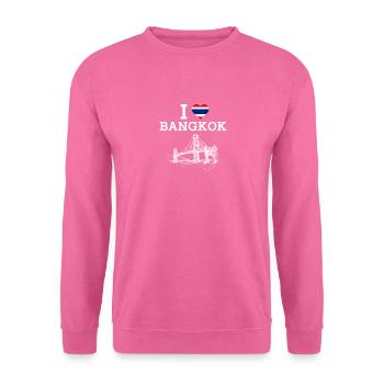 J’aime Bangkok Cool Thaïlande Golden Gate Bridge - Sweat-shirt Unisexe - rose - Devant