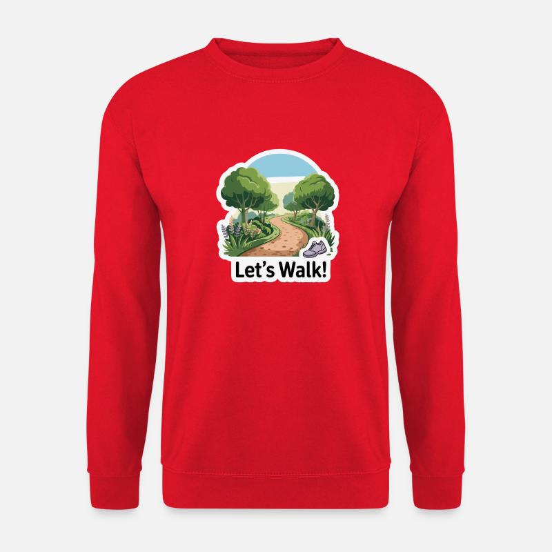 GRÜNER WEG - Unisex Pullover - Rot