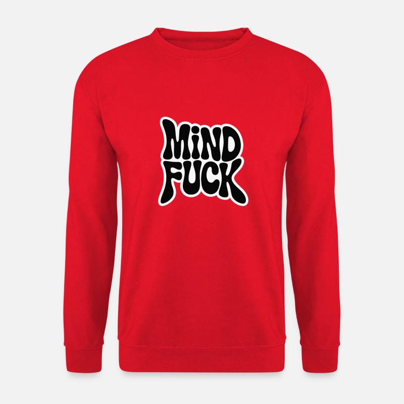 GEDANKENFICK - Unisex Pullover - Rot