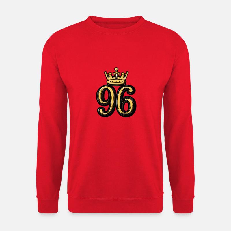 96 Number Krone - Unisex Sweatshirt - red