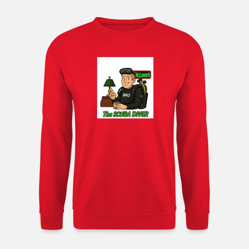 Der Sporttaucher – HIMYM Parodie Design - Unisex Pullover - Rot
