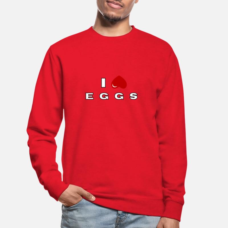 I hate Eggs Unisex Sweatshirt