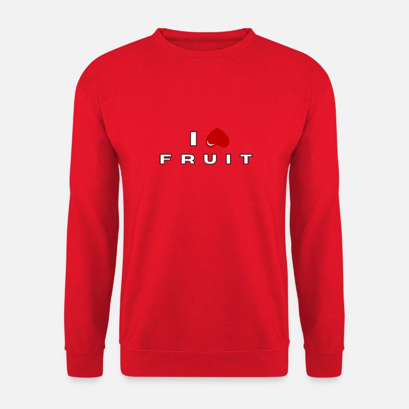 I hate Fruit - Unisex Sweatshirt - red