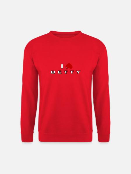 Ich hasse Betty - Unisex Pullover - Rot
