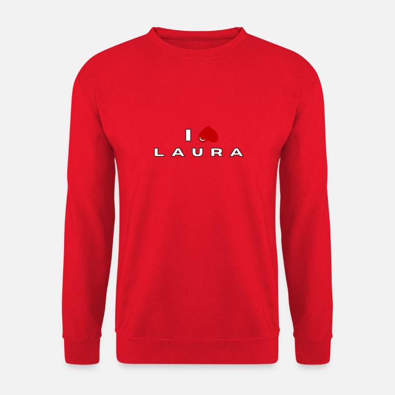 Ich hasse Laura - Unisex Pullover - Rot