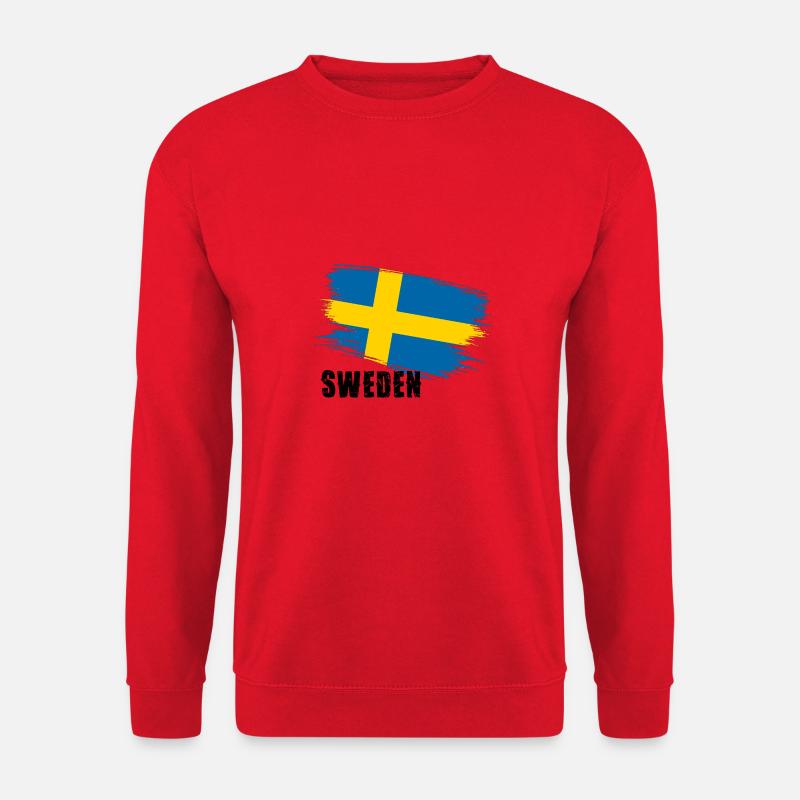 Suède1 - Sweat-shirt Unisexe - rouge