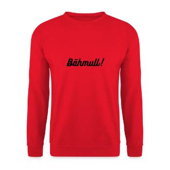 Bähmull - Unisex Pullover - Rot - Vorne - Alina (178cm) & Michal (187cm)