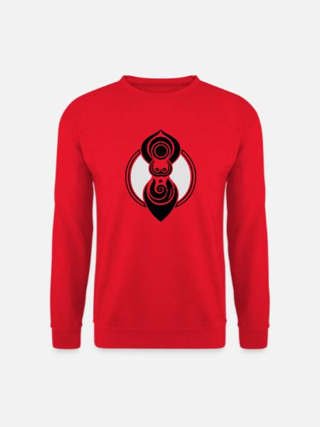 Goddess of the moon - Unisex Sweatshirt - red