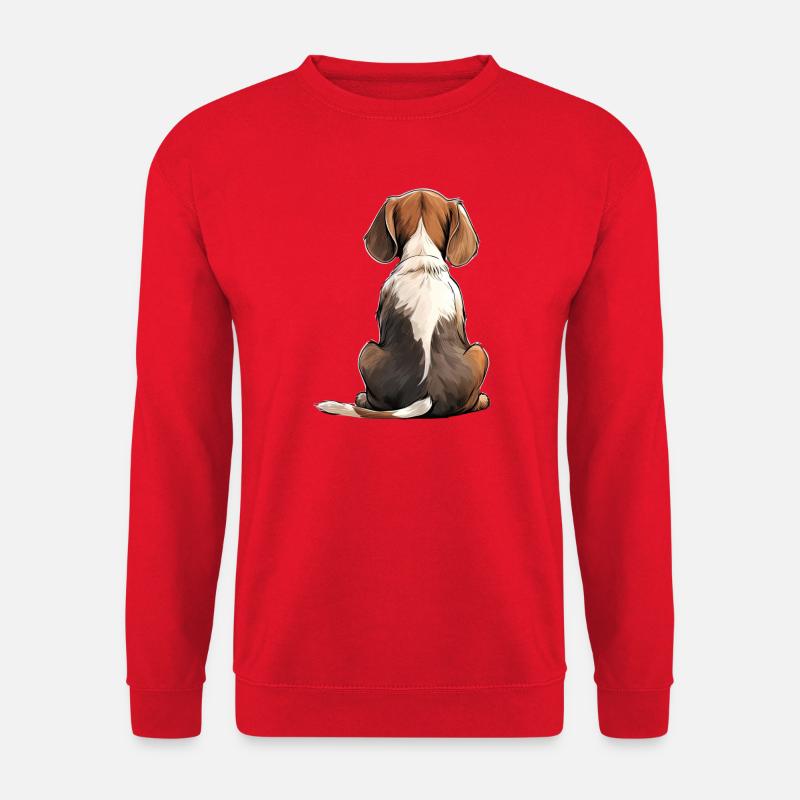 Beagle - Unisex Sweatshirt - red