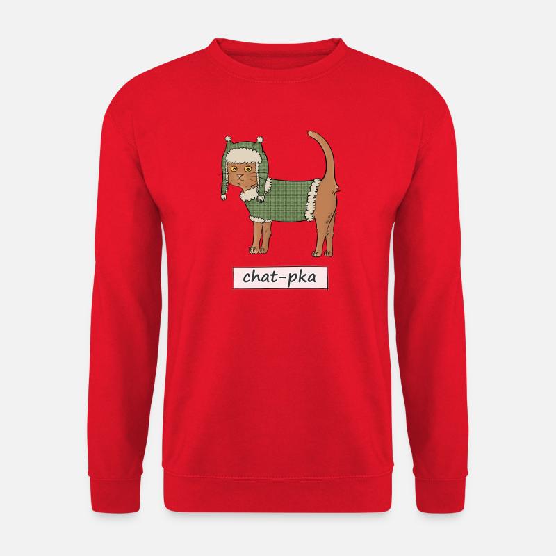 Chat-pka - Unisex Pullover - Rot