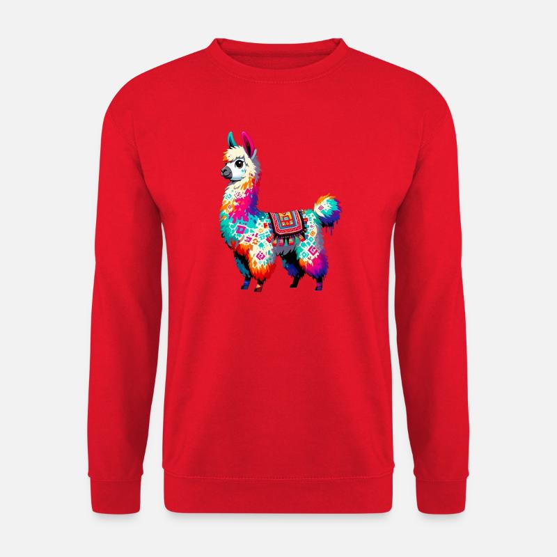 Alpaka - Unisex Pullover - Rot