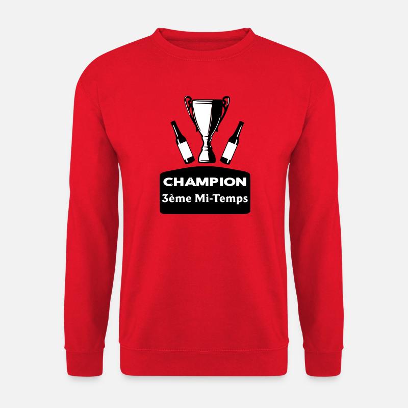 Meister 3. Halbzeit - Unisex Pullover - Rot