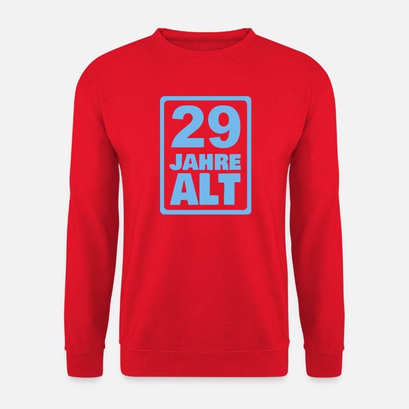 29 - Unisex Pullover - Rot