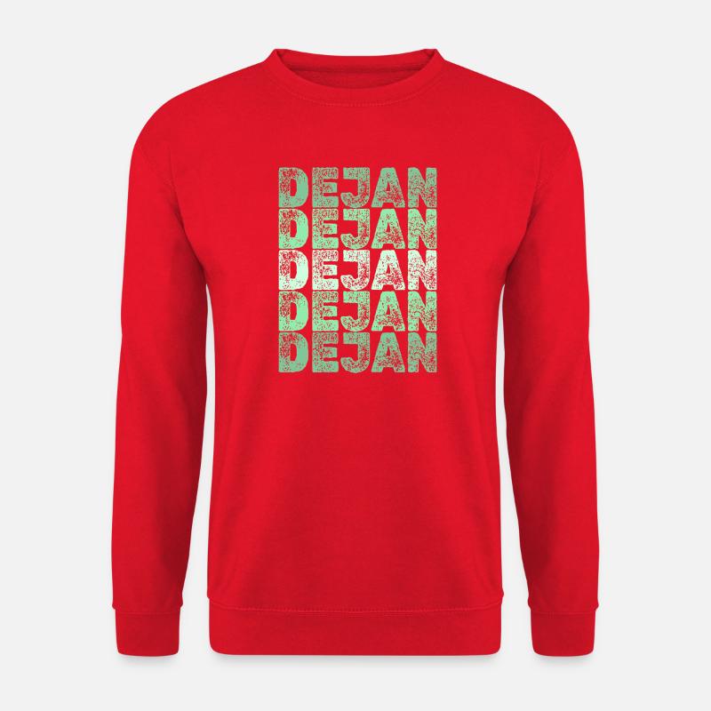 Dejan Dejan - Unisex Pullover - Rot