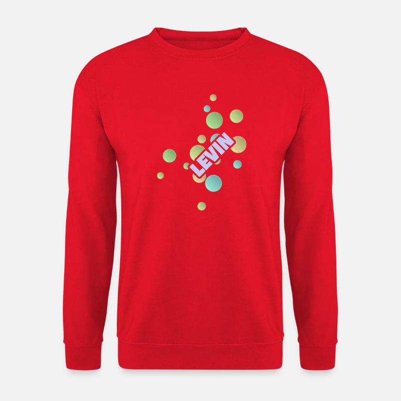 Levin als Student - Unisex Pullover - Rot