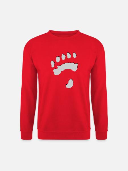 Eisbärtatze - Unisex Pullover - Rot