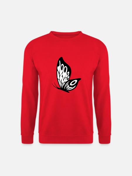 schmetterling - Unisex Pullover - Rot