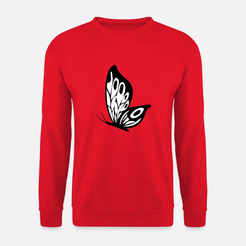 schmetterling - Unisex Pullover - Rot