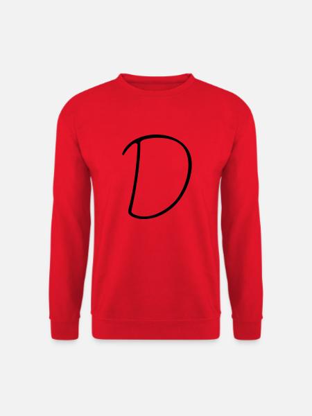 Das D - Unisex Pullover - Rot