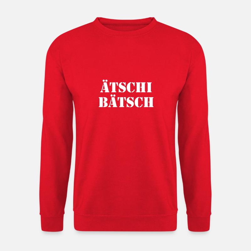 Eschi Bätsch Skadenfreude ridicule derision - Unisex sweater - rød