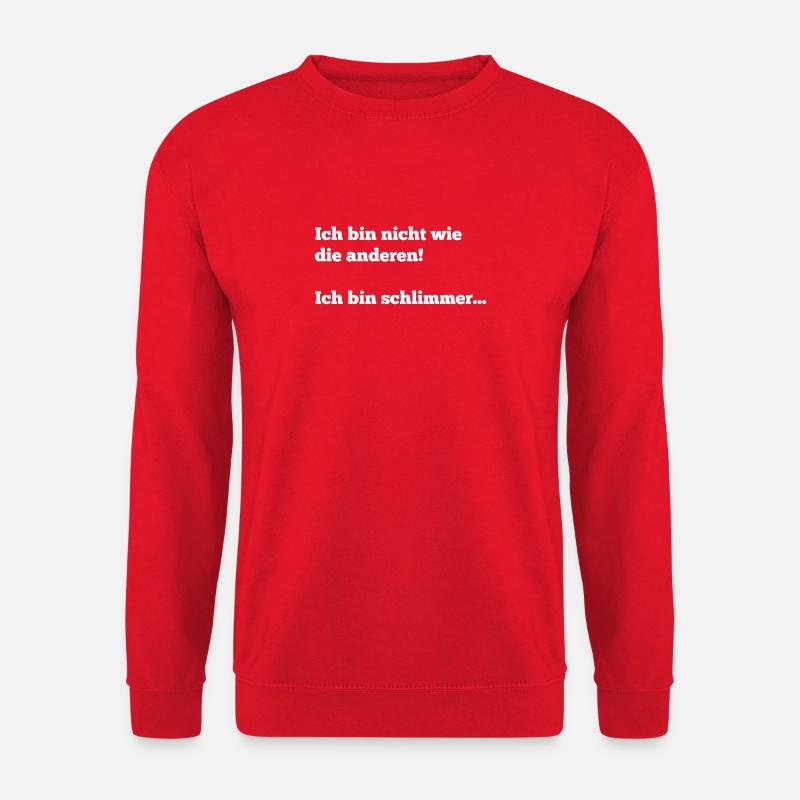 Lustige Spruch Speziell - Unisex Pullover - Rot