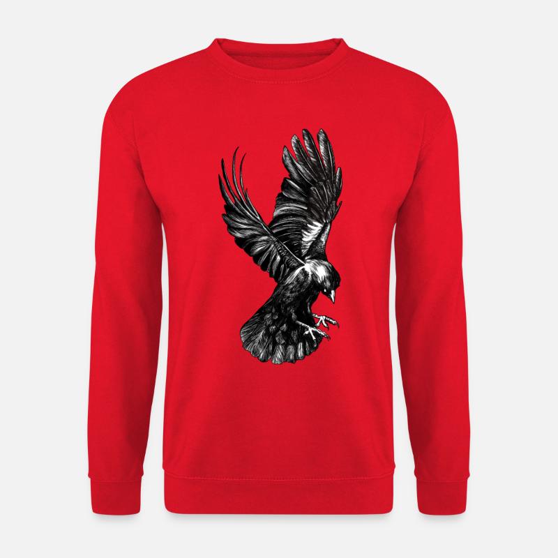 Schwarzer Rabe - Unisex Pullover - Rot