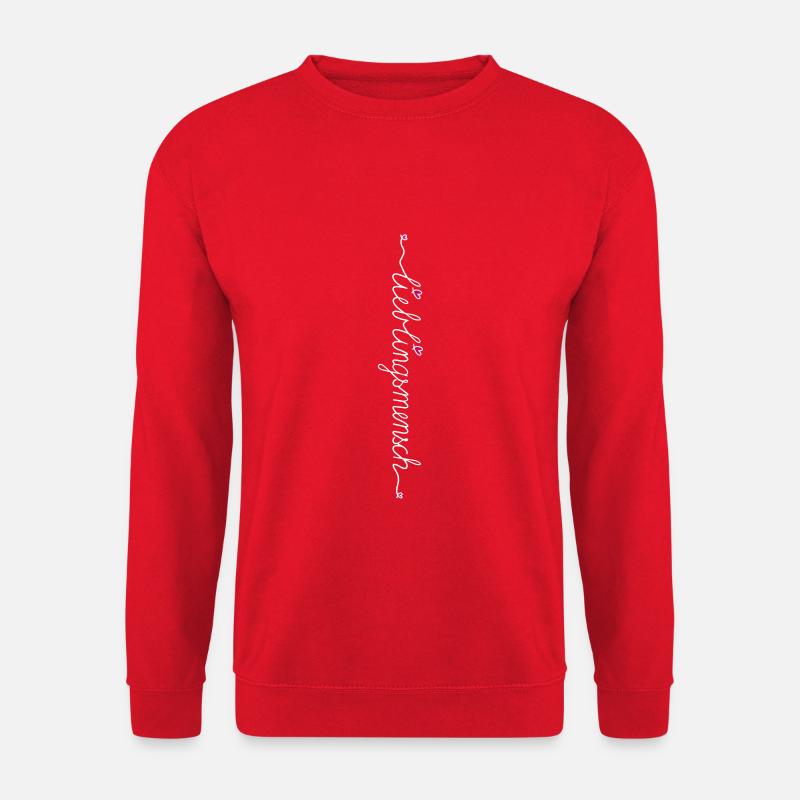 Lieblingsmensch - Unisex Pullover - Rot