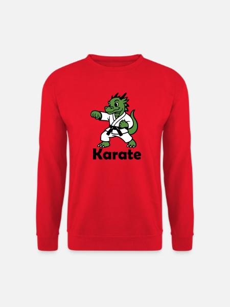 Karate Dragon - Unisex Sweatshirt - red