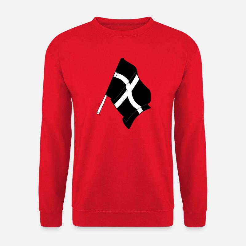 Drapeau de Cornouailles - Sweat-shirt Unisexe - rouge