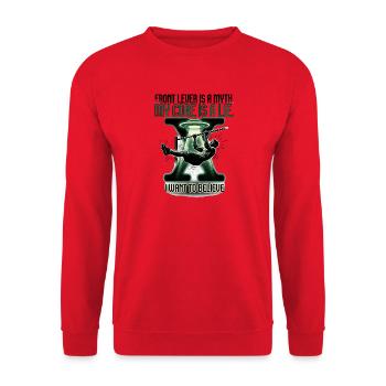 Calisthenics Space - Unisex Pullover - Rot - Vorne - Alina (178cm) & Michal (187cm)
