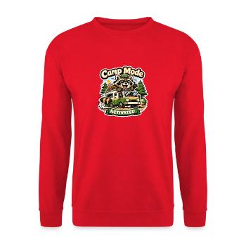 Camping en caravane Voyage Camper Vie de camping - Sweat-shirt Unisexe - rouge - Devant - Alina (178cm) & Michal (187cm)