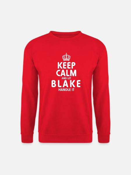 BLAKE: Regel das. - Unisex Pullover - Rot