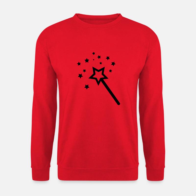zauberstab - Unisex Pullover - Rot