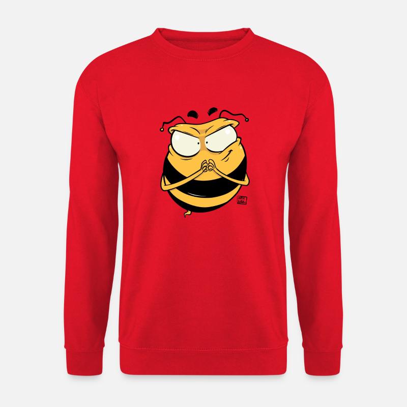 Biene fies - Unisex Pullover - Rot